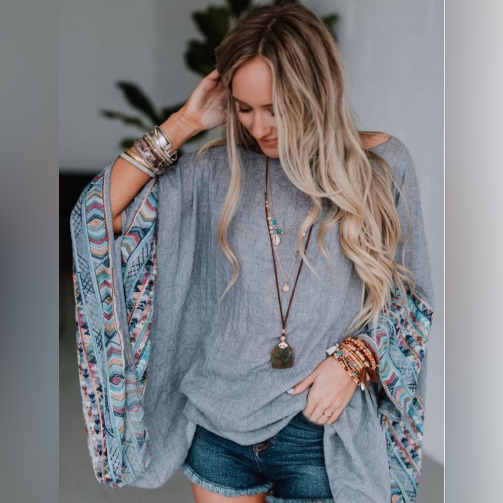 Boho Sheer Tunic